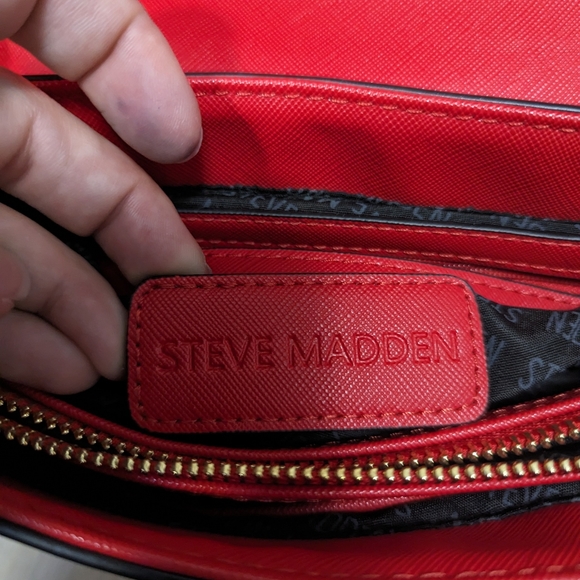 Steve Madden shoulder bag fire engine red - Picture 3 of 9